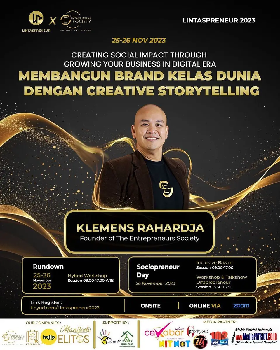 Community & speaking event – LINTASPRENEUR